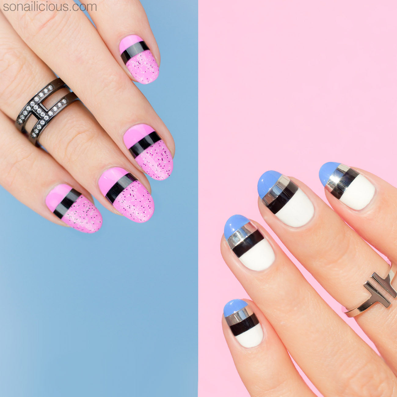 Striping nail art how to