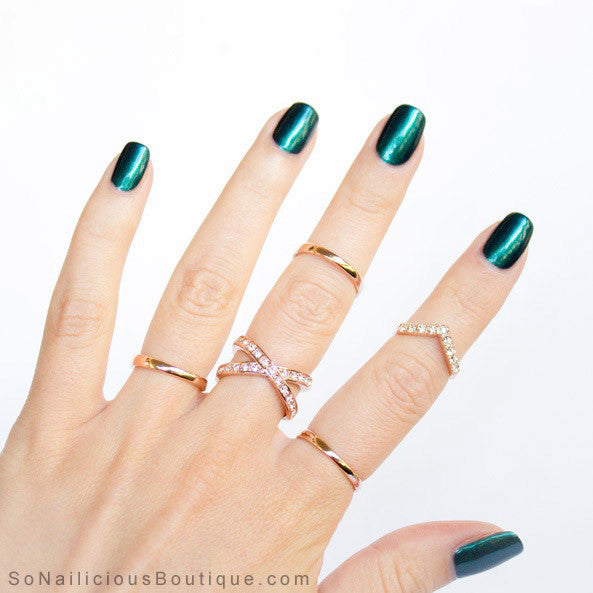 Gold Dainty Rings