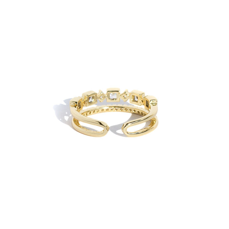 Gold Tiara Ring