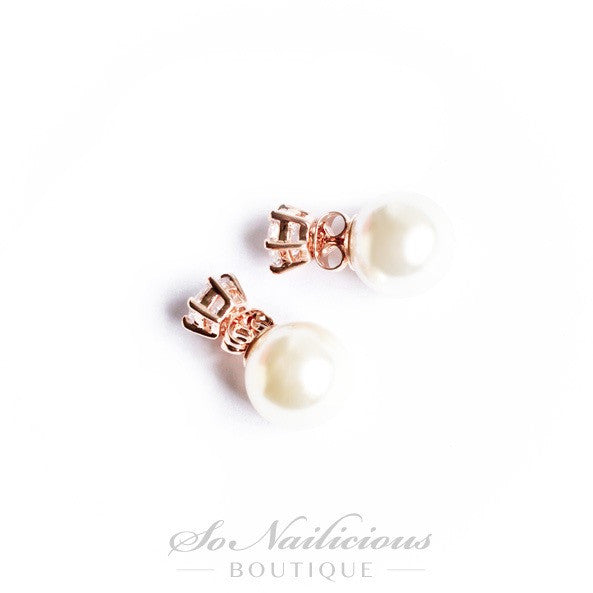 High quality pearl earrings