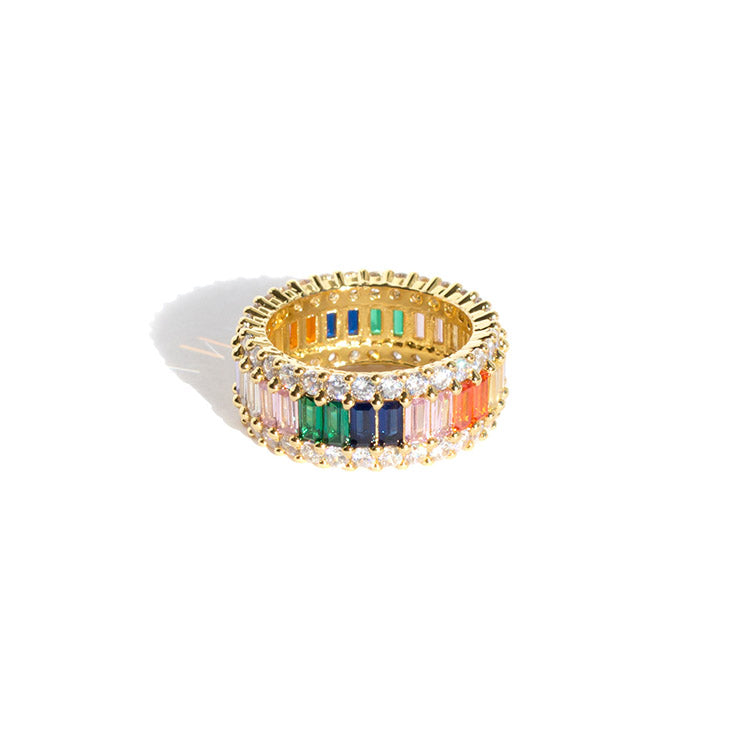 Opulent Rainbow Ring