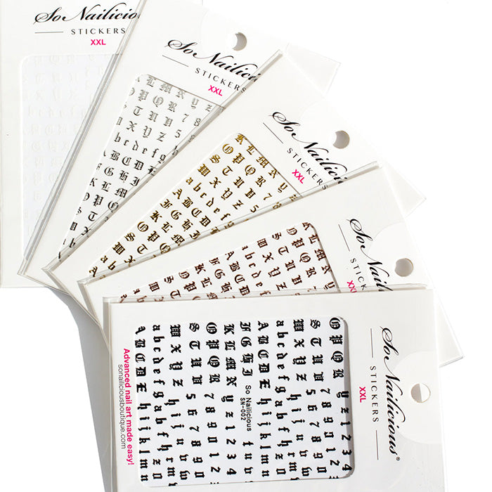 All-In-One CLASSIC Nail Sticker Set - SAVE $40!