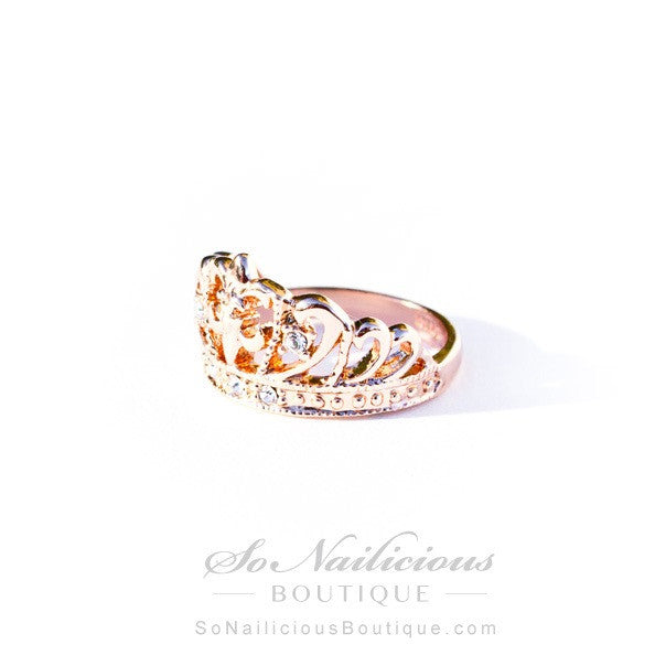 Gold Royal Crown Ring - ONLY 2 LEFT!