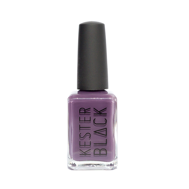 KESTER BLACK Nightshade dark purple nail polish
