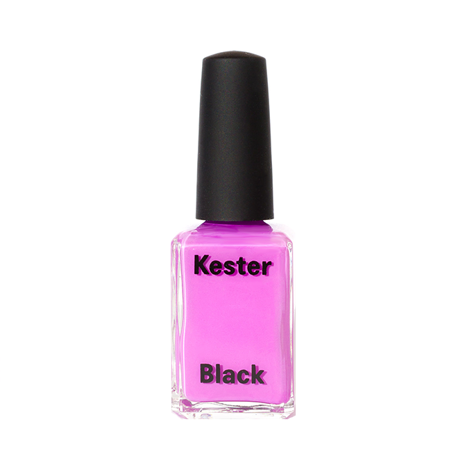 KESTER BLACK Violet, bright purple nail polish