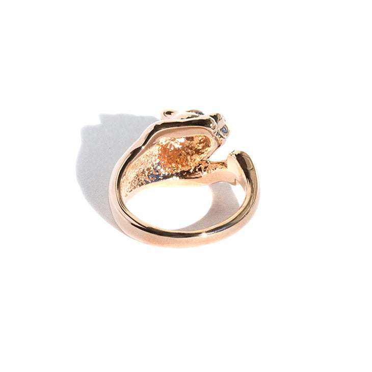 Leopard Ring 14K Rose Gold