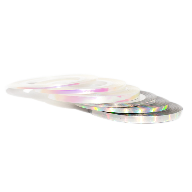 Holographic nail tapes