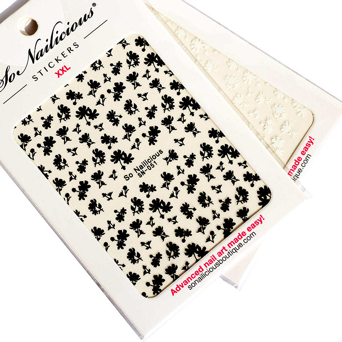 Wildflower Nail Sticker Set - SAVE 35%! - SoNailicious Boutique