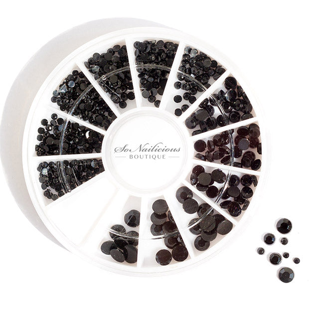 Clear Rhinestones Nail Art Wheel - 250 Pieces - ONLY 2 LEFT! - SoNailicious  Boutique
