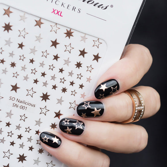 INSTA STAR nail art kit - Coffin nail tips