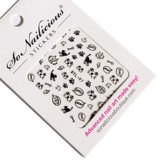 Love Cat Nail Stickers - SoNailicious Stickers - SoNailicious Boutique