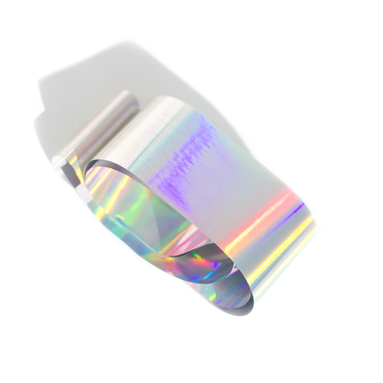 Holographic nail foil
