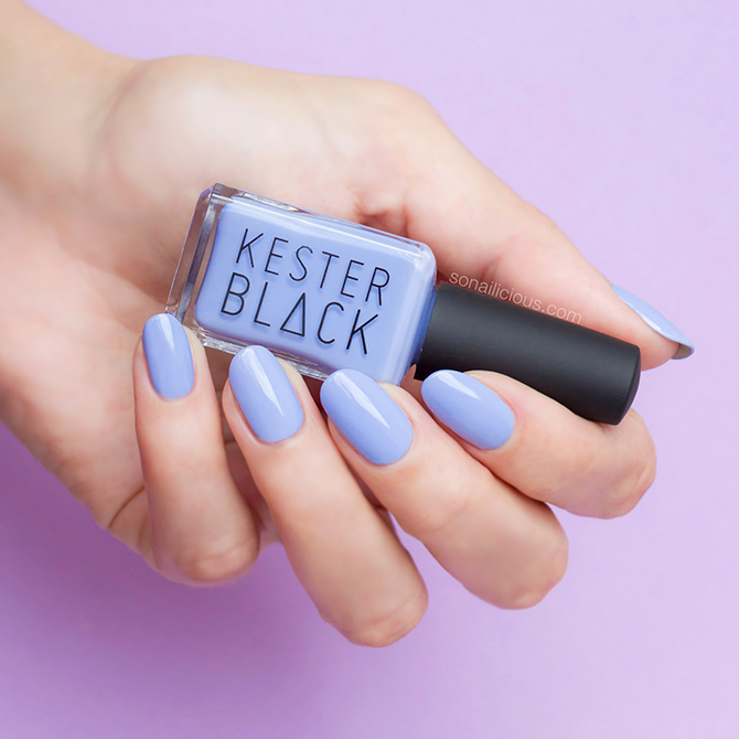KESTER BLACK Aquarius, purple nail polish