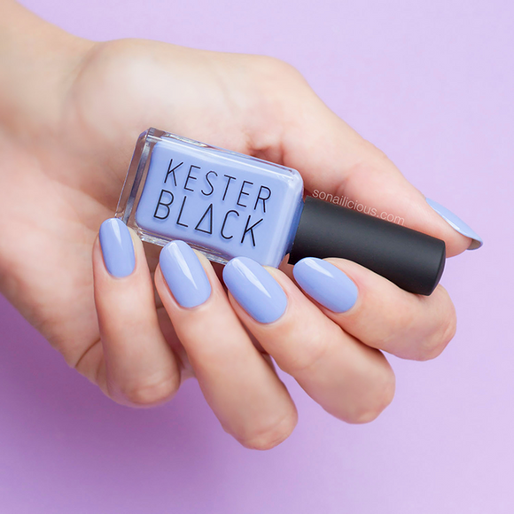 KESTER BLACK Aquarius, light purple nail polish