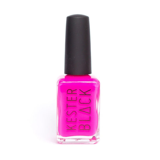 KESTER BLACK Barbie, bright pink nail polish