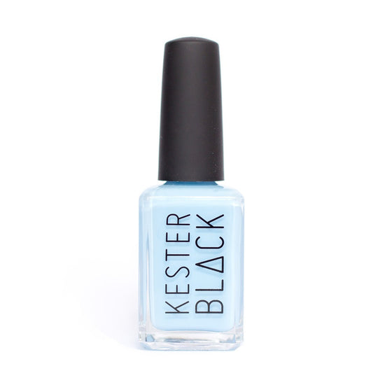 KESTER BLACK Cumulus light blue nail polish