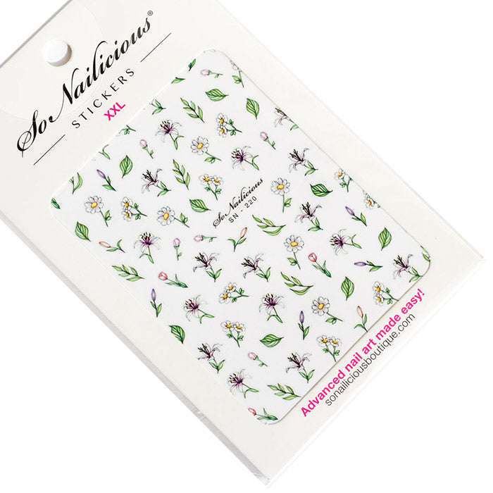 Delicate Lily stickers