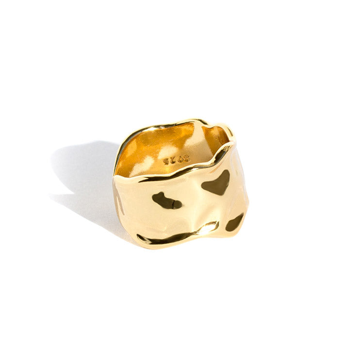 Molten Gold Ring