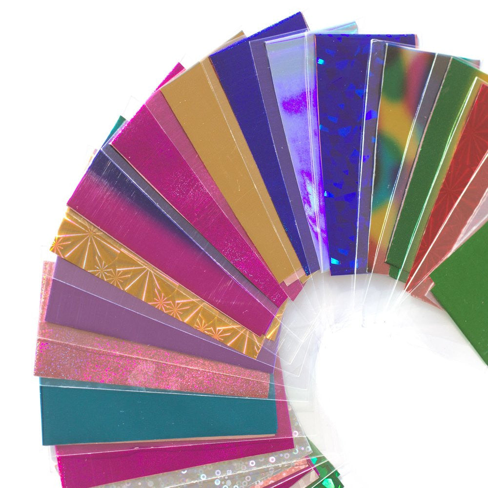 Classic Nail Foil Set - 20 Colours - SoNailicious Boutique