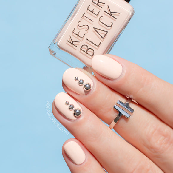 KESTER BLACK Blossom, light peach nail polish