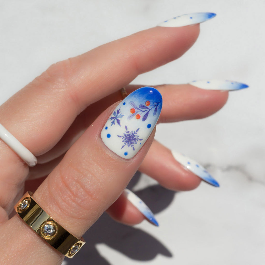 Winter Wonderland Nail Stickers - ONLY 2 LEFT!